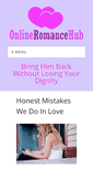 Mobile Screenshot of onlineromancehub.com